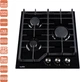 Варочная поверхность газовая Ventolux HG430 L7G CS (BK) - изображение 2