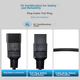 Кабель питания TOWE TW-F-C19/C20 IEC-C19 - IEC-C20 16 А 3 м - изображение 3