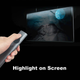Беспроводной презентер Logitech Spotlight, указка для презентаций PPT, перелистывание страниц, увеличение и фокусировка на ЖК-экране, золотой - изображение 7