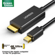 Кабель Ugreen 10455 Mini DisplayPort - HDMI 4K 3 м - зображення 2