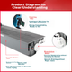 Тонер-картридж Jiuliuling для Sharp (SF-237CT) SF-S201N/SF-S233N/SF-S261N повышенной емкости с чипом Black - изображение 3