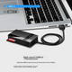 Картридер Chuanyu USB 3.0 для карт TF/SD/CF/MS, кабель 80 см, для камер и смартфонов - изображение 5