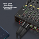 Аудіокабель ZHENWEI Mini Jack 3.5 мм - 2 x XLR (тато-тато), 2 м (ZW-YPX096) - зображення 4