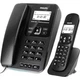 Телефон беспроводной PHILIPS DCTG182 стационарный DECT с громкой связью, черный - изображение 1