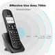 Телефон беспроводной PHILIPS DCTG182 стационарный DECT с громкой связью, черный - изображение 8