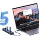 USB-концентратор ORICO 3.0, 7-портовая док-станция расширения, удлинительный кабель-концентратор с усилителем, преобразователь One-To с разъемом питания, многопортовое расширение для ноутбуков и настольных компьютеров, PW7U-U3 - изображение 3