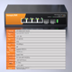 Коммутатор KeepLINK KP-9000 2.5G на 4 порта PoE с двумя гигабитными SFP, мощность 75 Вт, для видеонаблюдения - изображение 7