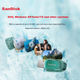 Флеш-накопичувач SanDisk 64 ГБ USB 3.2 CZ96 преміум-класу, високошвидкісний, екологічно чистий, швидкість читання 100 МБ/с, екологічно чисті матеріали, компактний, портативний, для відновлення даних, необхідний для бізнесу та офісу - зображення 7
