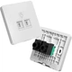 Оптическая розетка WANJEED 1-41536 Cat6a 10G + 2 порта SC, белая - изображение 1
