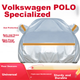Чохол Dengjin на автомобіль для Volkswagen Polo та Golf 7, з теплоізоляцією та захистом від сонця й снігу - зображення 4