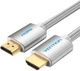 Кабель Vention HDMI M - M, 1 м, V2.0, 4K 60Гц, оплетка, Aluminum Alloy Type Gray (AABIF) - изображение 1