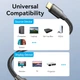 Кабель Vention HDMI M - M, 20 м, V2.0 4K 30Гц оплетка Black (ALLBQ) - изображение 9