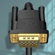 Кабель Vention VGA 15M-15M, 10 м, з ферритами Black (DAEBL) - зображення 4