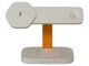 Бездротовий зарядний пристрій Canyon Hexagon WCS-310 QI 3 in 1 Light Grey Orange (CNS-WCS310LGOR) - зображення 1