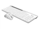 Клавіатура + миша бездротова A4tech FB2535C Icy White - зображення 4
