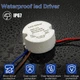 LED трансформатор 230V–12V 15W 1.25A IP67 круглий, водостійкий - изображение 7