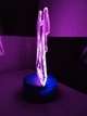 Ночник 3D LED «Близнецы (Gemini)» | на батарейке/ RGB несколько цветов / Подарок по знаком зодиака - изображение 2