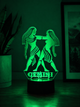 Ночник 3D LED «Близнецы (Gemini)» | на батарейке/ RGB несколько цветов / Подарок по знаком зодиака - изображение 7
