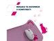Клавіатура + миша бездротова Canyon HSET-W6 Kitty Edition Pink (CNS-HSETW6PK) - зображення 8