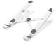 Подставка под ноутбук Vention X-type Stand White (KDNW0) - изображение 1