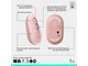 Клавіатура + миша бездротова Logitech Pop Icon Combo Rose (920-013142) - зображення 7
