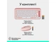 Клавіатура + миша бездротова Logitech Pop Icon Combo Rose (920-013142) - зображення 9