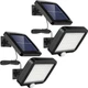 Сонячний LED світильник MPJ 56 LED з датчиком руху IP65, 2 шт - изображение 1