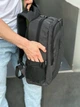Рюкзак городской для ноутбука 15.6" унисекс с двумя отделениями из ткани 21 л графитовый - изображение 5