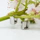 Серьги из медицинского золота Белое золото Sumatra - Xuping, 10×6 мм, 2.1 г, арт. 58012 - изображение 1