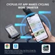 GPS велокомпьютер 2.9| ANT+ Bluetooth с подсветкой, CYCPLUS - изображение 2