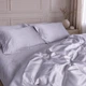 Комплект постельного белья Mirson Семейный 2 x 160 x 220 см №10 Light Ivory Tencel (2200013881766) - изображение 5