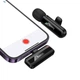 Беспроводной петличный микрофон HOCO L20 Fair (Lightning) для iPhone и iPad, двойной - изображение 5