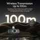 Беспроводной петличный микрофон Ulanzi A21 Wireless Microphone (Type-C), двойной с магнитом, Черный (A053) - зображення 3