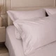 Комплект постельного белья Mirson Двуспальный 175х210 см №11 Light Beige Tencel (2200013882206) - изображение 3