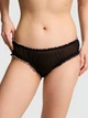 Трусики Victoria's Secret PINK Wink™ Ruﬄe Cheeky Panty S Чорний (27280855) - изображение 1