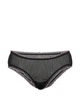 Трусики Victoria's Secret PINK Wink™ Ruﬄe Cheeky Panty S Чорний (27280855) - изображение 3