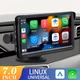 Портативная автомобильная магнитола с сенсорным экраном Wireless Carplay And Android Auto для автомобилей - изображение 4