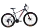 Спортивный велосипед Corso AMG 27.5" MG-27748 алюминиевая рама 17", Shimano 21 скорость, передний диск 180мм / задний 160мм, амортизационная вилка, собран на 75% - изображение 3