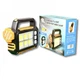 Фонарь переносной HS-8029-1-B, Power Bank, Li-Ion акб, 82 LED, солнечная батарея, USB зарядка - изображение 1