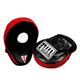 Лапи боксерські TITLE Boxing Incredi-Ball Leather Punch Mitts 2.0 - Black/Red - изображение 4