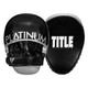Лапи боксерські TITLE Platinum Prolific Punch Mitts - Black/Silver - изображение 1