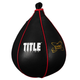 Пневмогруша боксерська TITLE Boxing Gyro Balanced Leather Speed Bag Black / M - изображение 2