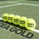 Набор для падел-тениса 60 шт ODEA Gold, мячи для падела для всех типов покрытий 45% шерсти, каучуковые, пакет (60 шт) 5261212 - изображение 4