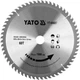 Пильный победитовый диск YATO YT-60687 235×25,4×2,8×1,8 мм, 60 зубцов для высокоточного распила древесины и плитных материалов - изображение 2