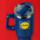 Изотермическая кружка Lidl HG12790A с ручкой и трубочкой 1.2 л Blue (3_08540) - изображение 6