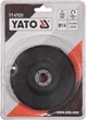 Абразивный волоконный круг YATO YT-47820 125 мм — нетканый диск для деликатного удаления ржавчины и краски - изображение 3