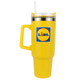 Изотермическая кружка Lidl HG12790B с ручкой и трубочкой 1.2 л Yellow (3_08536) - изображение 2