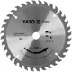 Диск пильный по дереву YATO YT-60591 165×16 мм, 36 зубьев, победитовый для циркулярной пилы - изображение 3