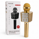 Микрофон беспроводной детский для караоке Bluetooth-колонка Wster WS-1688 для пения радио и записью на флешку - изображение 2