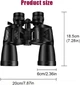 Бінокль BORWOLF 10-30X50 ED High Power HD Zoom — потужний бінокль із низькодисперсійною оптикою ED для подорожей, полювання - изображение 7